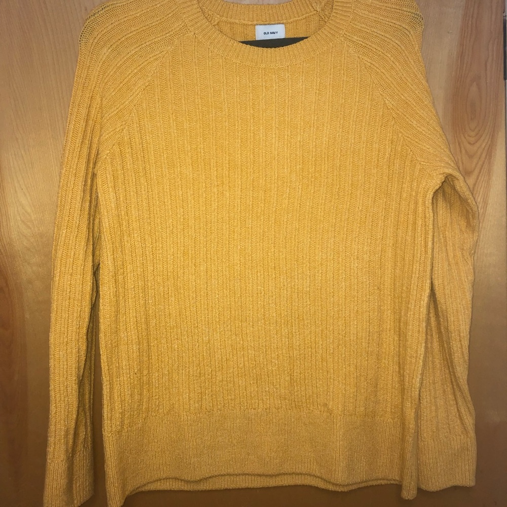 Cozy yellow sweater